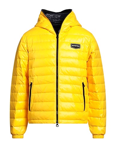 DUVETICA Shell jacket Yellow 100% Polyamide