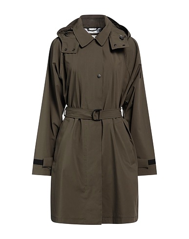 WOOLRICH Full-length jacket Military green 84% Polyamide, 16% Elastane