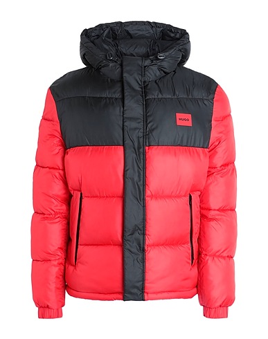 HUGO Steppjacke Rot 100% Recyceltes Polyester