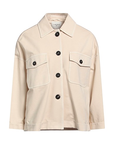 CIRCOLO 1901 ブルゾン ベージュ コットン 97% / ポリウレタン 3%