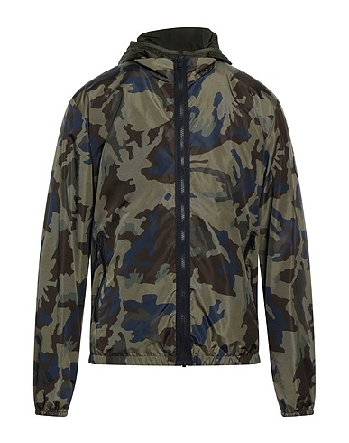 FAY Giubbotto Verde militare 100% Poliammide