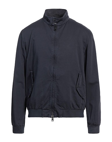 HERNO ブルゾン ミッドナイトブルー コットン 73% / リネン 27%