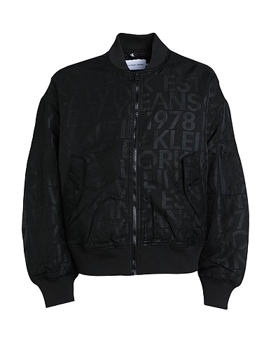CALVIN KLEIN JEANS Bomber Black 100% Polyamide