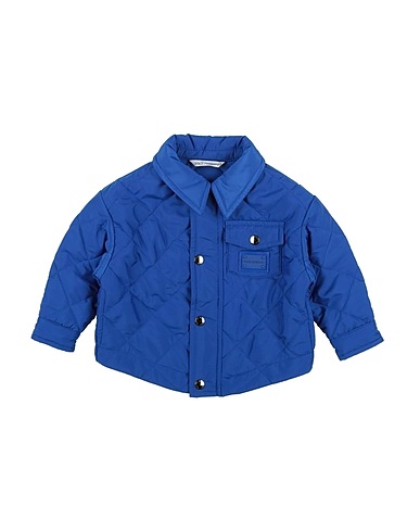 DOLCE&GABBANA Jacket Bright blue 58% Polyamide, 42% Polyester