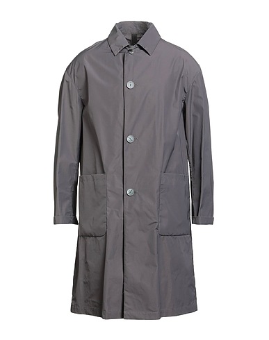 HEVÒ Full-length jacket Grey 60% Polyethylene, 40% Cotton
