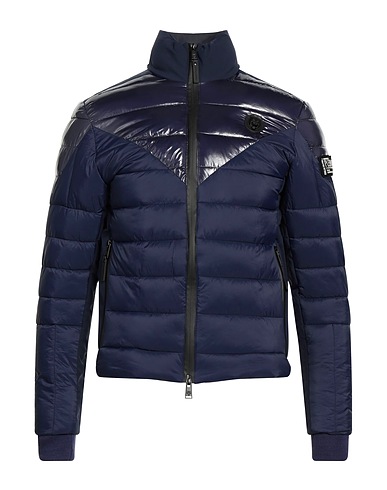 PLEIN SPORT Shell jacket Bright blue 100% Polyamide