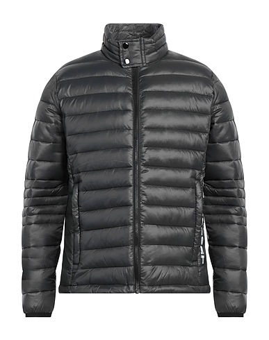 PLEIN SPORT Shell jacket Black 100% Polyamide