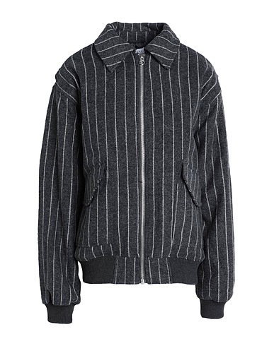 TOPSHOP Jacket Lead 56% Polyester, 24% Acrylic, 10% Synthetic fibers, 8% Wool, 2% Cotton