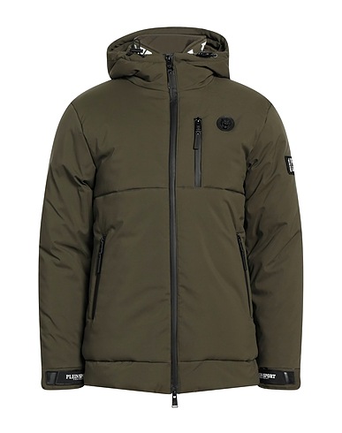 PLEIN SPORT Jacket Military green 100% Polyester