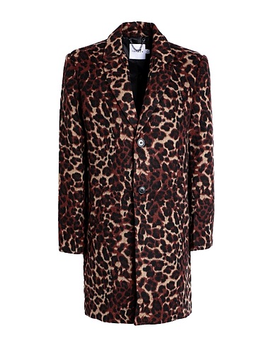 TOPMAN Coat 58% Polyester, 21% Acrylic, 11% Wool, 6% Viscose, 4% Nylon