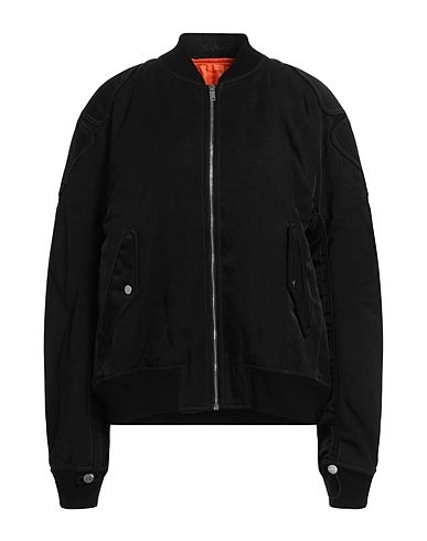 DION LEE Bomber Black 100% Nylon, Cotton