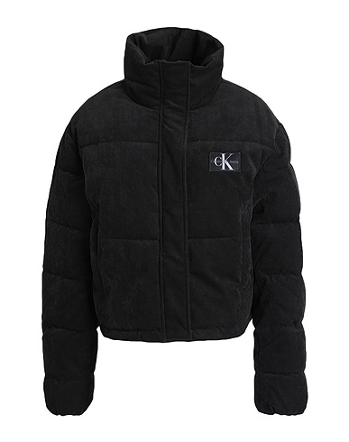 CALVIN KLEIN JEANS Piumino Nero 90% Poliestere, 10% Poliammide