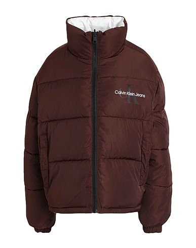 CALVIN KLEIN JEANS Steppjacke Schokobraun 100% Recyceltes Polyester