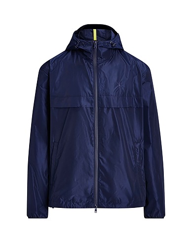 POLO RALPH LAUREN Jacke WATER-REPELLENT HOODED JACKET
 Marineblau 66% Polyester, 34% Recyceltes Polyester
