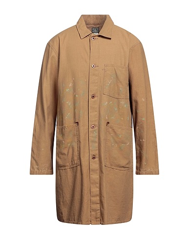 RRL by RALPH LAUREN Full-length jacket Khaki 56% Linen, 44% Cotton