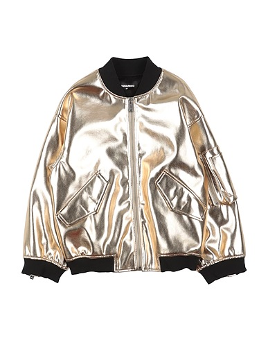DSQUARED2 Bomber Platino 100% Poliuretano