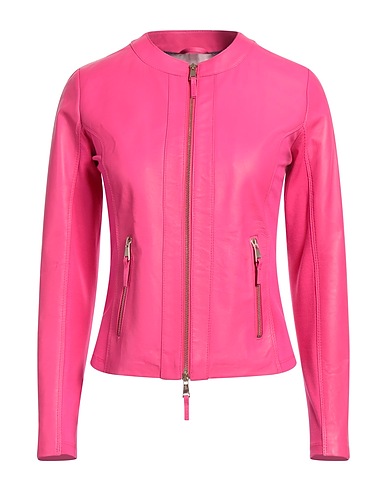 MYSKIN Biker jacket Fuchsia 100% Leather