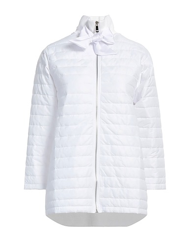 KATE BY LALTRAMODA Piumino Bianco 65% Viscosa, 35% Poliammide, Poliestere