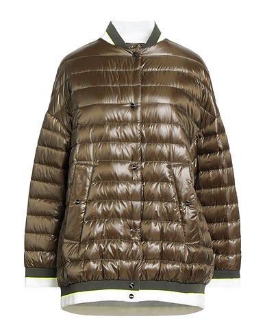 HERNO Shell  jacket Military green 100% Polyamide