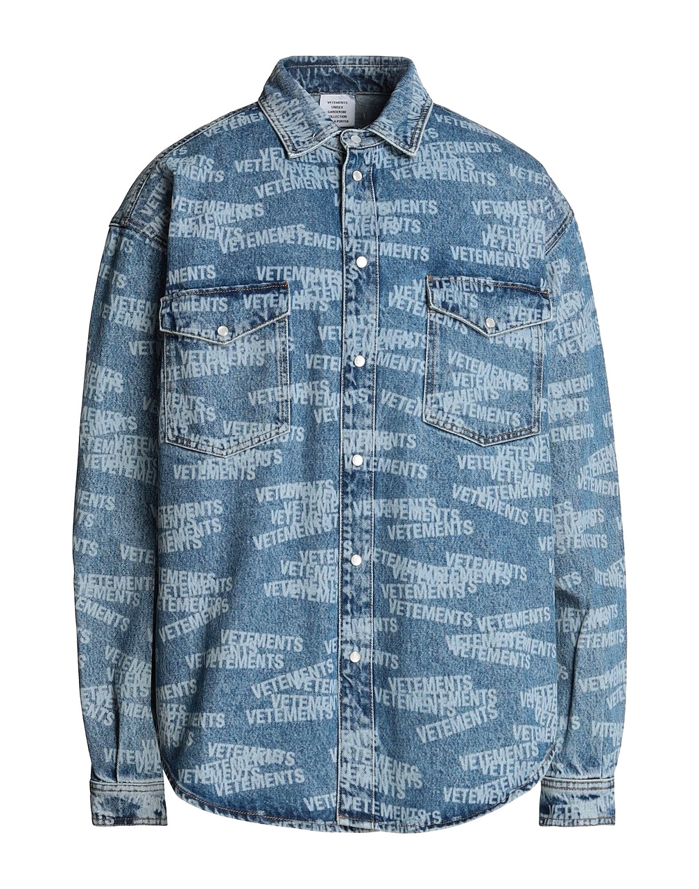 VETEMENTS - Camisas vaqueras