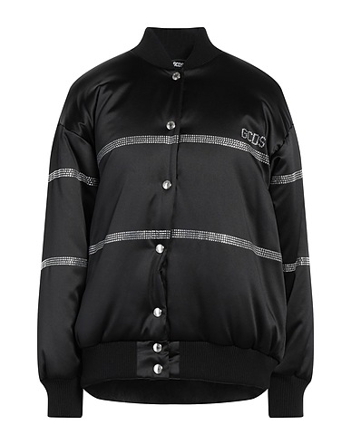 GCDS Bomber Black 96% Polyester, 4% Elastane