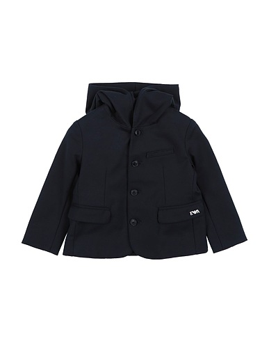 EMPORIO ARMANI Blazer Midnight blue 54% Cotton, 42% Viscose, 4% Elastane