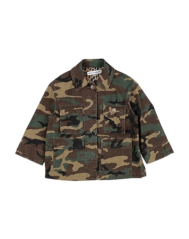 DOLCE&GABBANA Куртка 100% Хлопок, Бронза