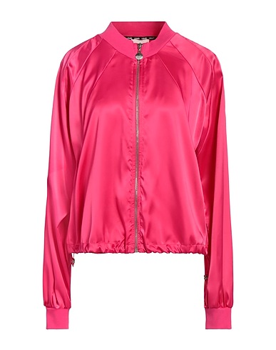 LIU •JO Bomber Fuchsia 97% Polyester, 3% Elastane, Cotton