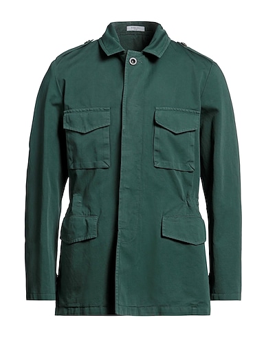 BOGLIOLI Jacket Green 75% Cotton, 25% Linen