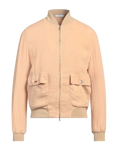 BOGLIOLI Bomber Sand 100% Linen