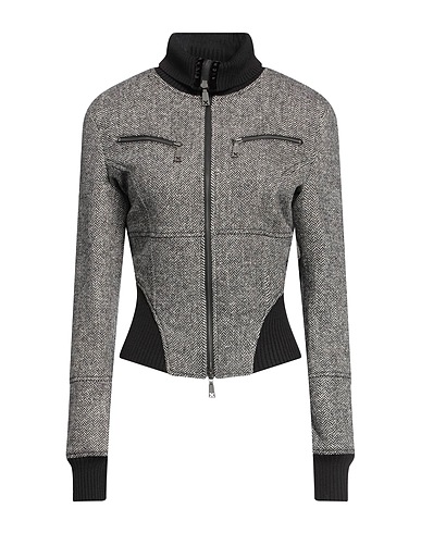 RICHMOND X Bomber Nero 98% Lana Vergine, 2% Lycra®