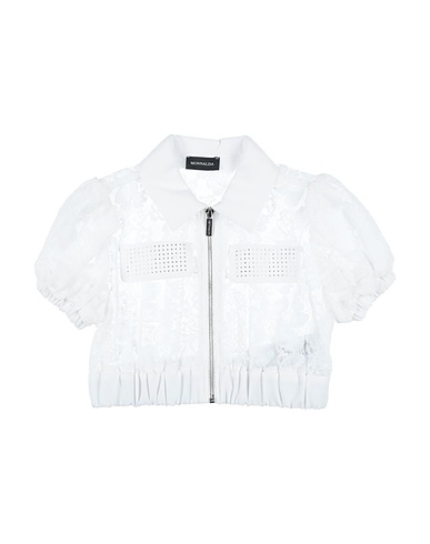 MONNALISA Blazer White 45% Polyamide, 35% Cotton, 20% Viscose