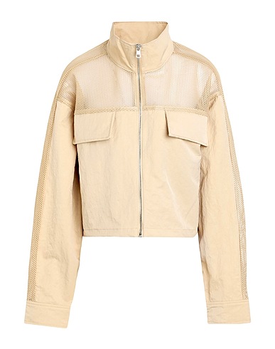 CALVIN KLEIN JEANS Jacke Beige 100% Polyamid