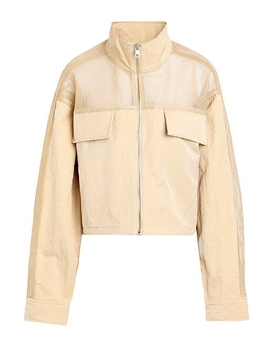 CALVIN KLEIN JEANS Куртки и пиджаки BEIGE 100% Полиамид
