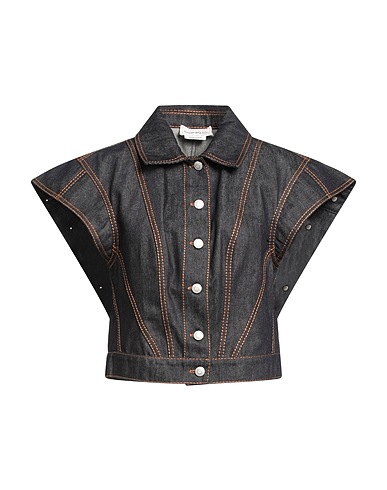 MCQUEEN Denim jacket Blue 100% Cotton