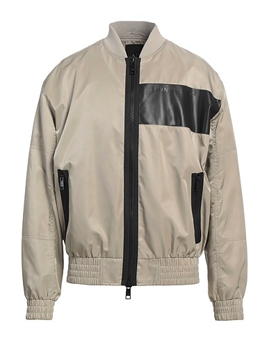ARMANI EXCHANGE Bomber Sand 100% Polyester, Viscose, Polyurethane
