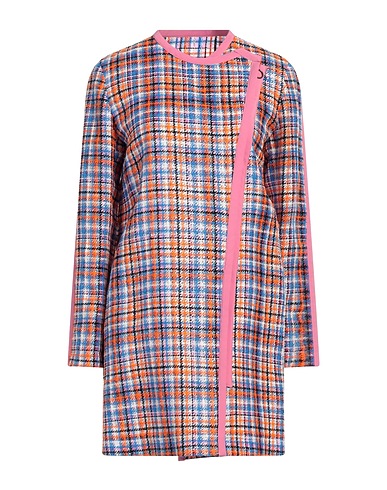 AGNONA Full-length jacket Pink 60% Cotton, 40% Polyester