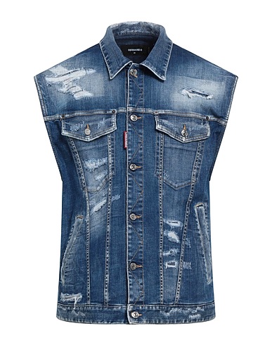 DSQUARED2 Denim jacket 98% Cotton, 2% Elastane