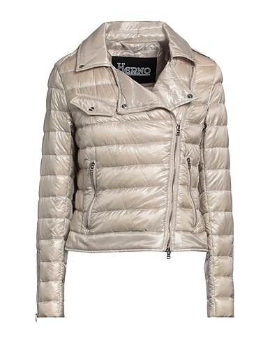 HERNO Shell jacket Beige 100% Polyamide