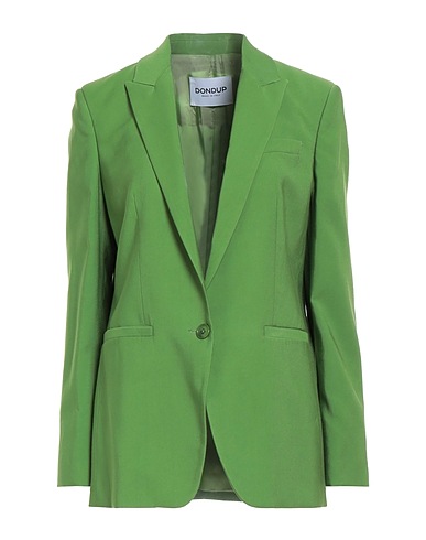 DONDUP Blazer Green 90% Viscose, 10% Polyester