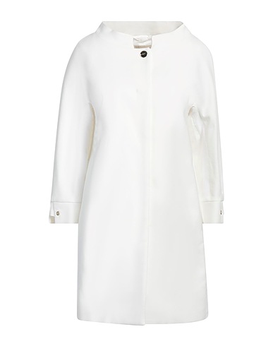 HERNO Full-length jacket White 100% Cotton, Viscose