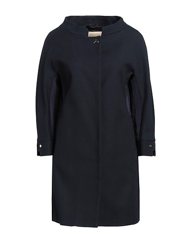 HERNO Full-length jacket Midnight blue 100% Cotton, Viscose
