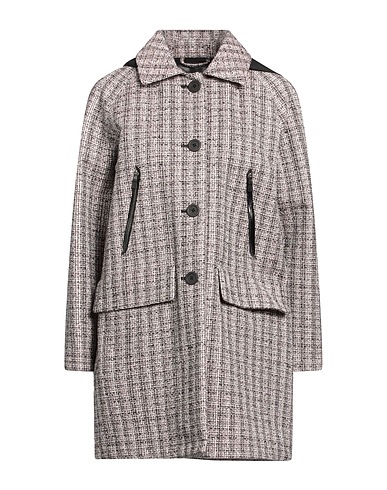 HERNO Full-length jacket Black 45% Cotton, 35% Viscose, 18% Acrylic, 2% Other Fibres, Polyurethane