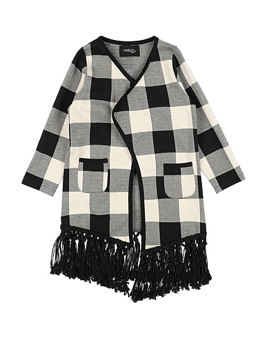 RELISH Lange Jacke Schwarz 80% Polyester, 20% Wolle