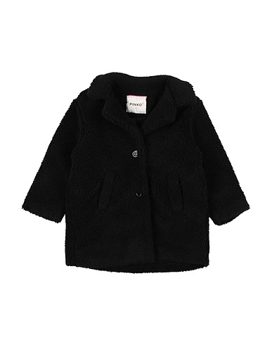 PINKO UP Teddy Coat Nero 75% Poliestere, 25% Lana