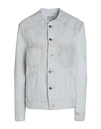 MAISON MARGIELA Jeansjacke Blau 100% Baumwolle