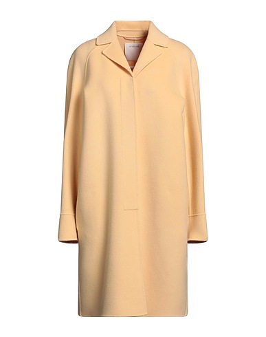 SPORTMAX Coat Sand 100% Virgin Wool