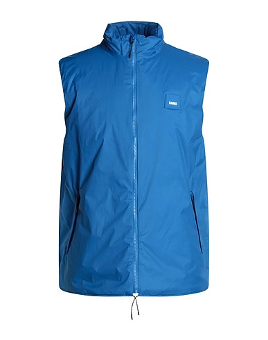 RAINS Jacket Blue 100% Polyurethane
