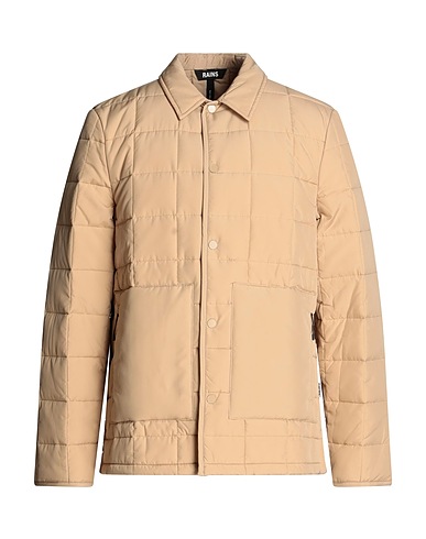 RAINS Piumino Sabbia 100% Poliestere