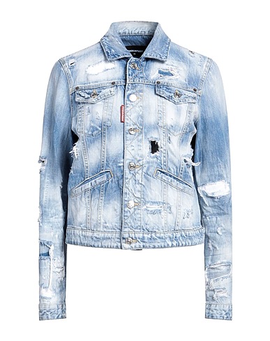 DSQUARED2 Denim jacket Blue 100% Cotton